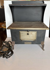 Rare Vintage 1915 Western Electric "Junior" Toy Range Stove w/Cord