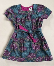 Tea Girls Size 4 Kazari Floral Dress Tie-Front from Japan Collection