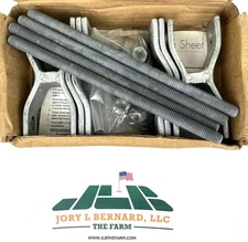 COMMSCOPE, DB365-0S, PIPE MOUNTING CLAMP KIT, 1.25" - 3.5" OD, GALVANIZED, NEW