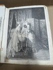 Antique Victorian Scrapbook Album c1880 Die Cuts Prints Lithographs White Mtns — photo 2