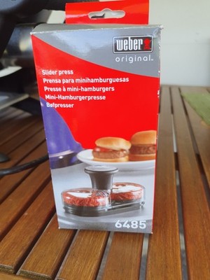 Weber Mini Hamburgerpresse 6485 für Mini Burger