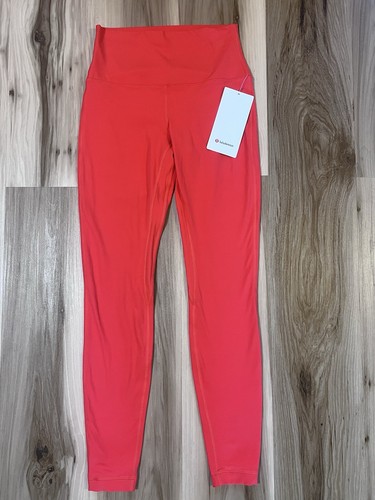 $98 New Lululemon Leggings Womens 6 Pink Align Pant High Rise 28” Gym Yoga NWT - Picture 2 of 11