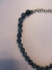 WK Whitney Kelly Snowflake Obsidian Bead S/S 925 Clamp 15”- 18” Necklace — photo 2