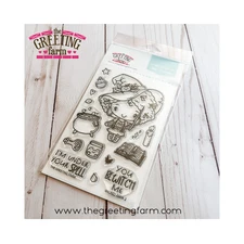 WICKED ANYA 2-The Greeting Farm Clear Stamp-Stamping Craft-Hocus Pocus Witch