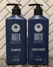 BUNDLE Roots Aromatherapy Brown Sugar  Fig Shampoo  Conditioner 12.8oz
