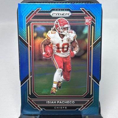 2022 Panini Prizm - Rookies Isiah Pacheco #352 Light Blue Prizm (RC)