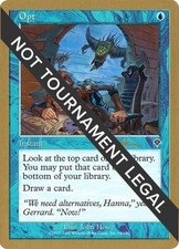 Opt - 2001 Antoine Ruel (INV) - Light Play MTG World Championship Decks