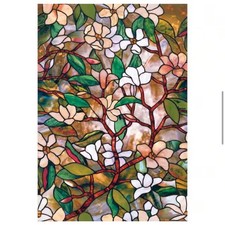 Artscape Magnolia 24 In. x 36 In. - Window Film - Easily Put Up and Take Down