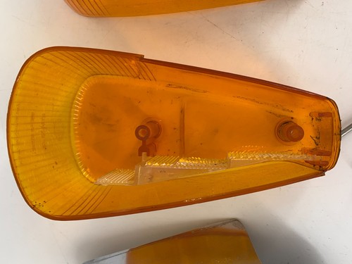 Vintage Hella Turn Signal Covers & Lenses (Only) SMRBL PO366 VW Beetle - Picture 14 of 24