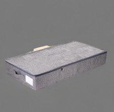 Large Zipped Underbed Storage for Shoes Clothing Bags Clothes Toys Easy Handling