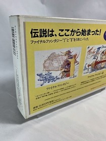 Final Fantasy 1 & 2 Famicom New Sealed Dead Stock