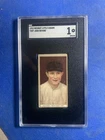 1912 American Tobacco Company Brown Background T207 Baseball Joshua Devore #NNO PSA 5