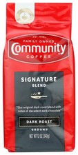 Community Coffee Premium Ground Coffee, Signature 12 Ounce (Pack of 1), Red 