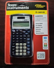 Texas Instruments TI-30X IIS Scientific Calculator - SAT ACT AP Approved