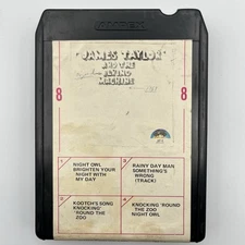 James Taylor & Flying Machine 1967 - Restored 8 Track Tape - New Pad and Splice