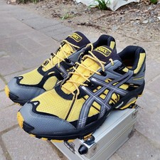 UK 12 US 13 Vintage ASICS Gel-Trail Sensor 2 GORE-TEX - Yellow Black Gorpcore