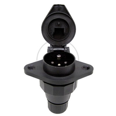 7-Pin Socket for M&K, Part 12345, Durable Electrical Connector