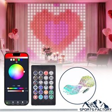 6.6FT Smart Curtain String Lights 400 LED RGB Fairy Light Romantic for Holiday