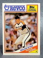 1988 Topps Revco League Leaders #8 Nolan Ryan