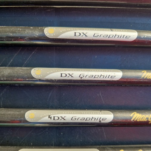Set of 8 x MacGregor DX Irons 3-SW, number 9 missing mid Graphite Shafts - Picture 6 of 8
