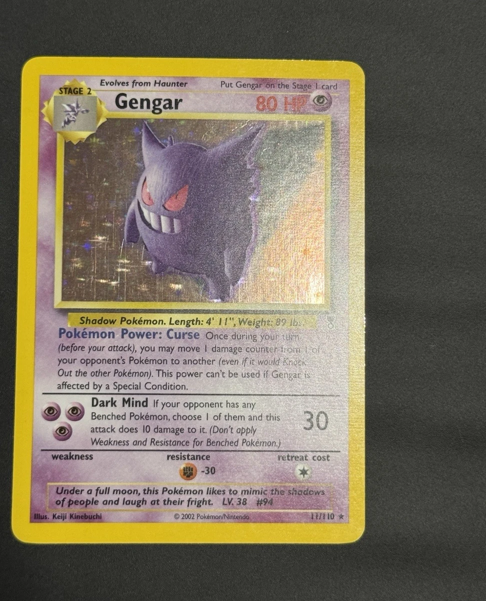 Gengar Pokémon TCG Legendary Collection Individual Collectible