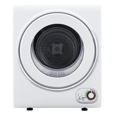 1.6 Cu Ft Clothes Dryer Mini Electric Portable Compact Vented Drying Machine New