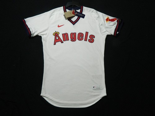 Authentic Anaheim Angels Vapor Elite Alternate Throwback Jersey 44 Reg.$355