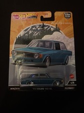 2022 Hot Wheels Car Culture AutoStrasse #4 '73 Volvo 142 GL TEAL FSC D8