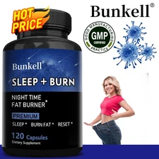Nighttime Fat Burner Capsules - Sleep + Weight Management - Metabolism