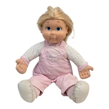 My Buddy Kid Sister Vintage 80's Hasbro Playskool 20" Soft Doll Pink Clothes