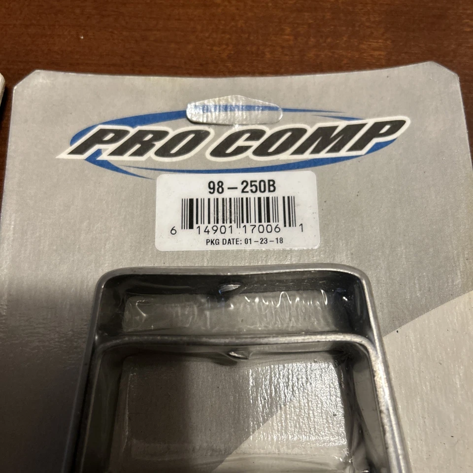 2 Pro Comp Suspensión 98-250B Hoja Resorte Curvado Clip Nuevo Foto 3 de 3