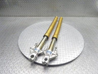 2008 07-09 Ducati Multistrada 1100S 1100 Ohlins Front Fork Left Right *BENT*
