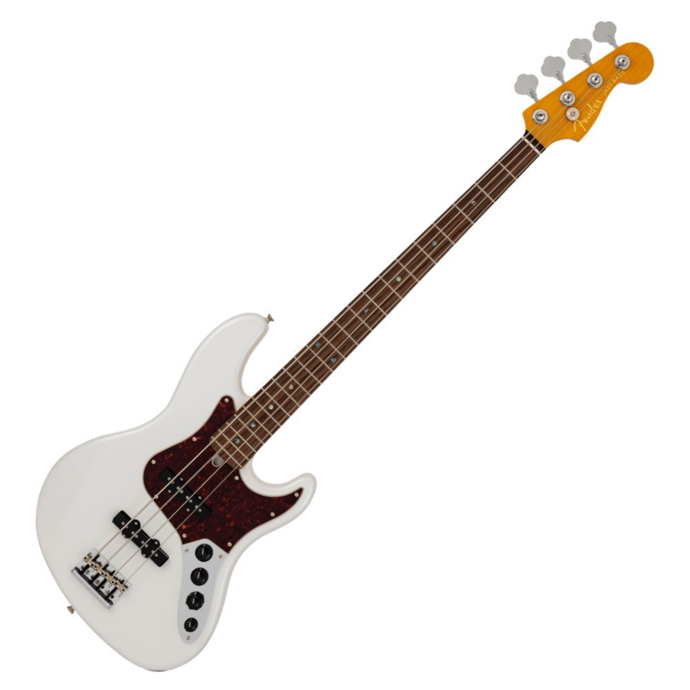 Fender Japan Limited Active Modern Jazz Bass RW Feather Gray Electric Bass