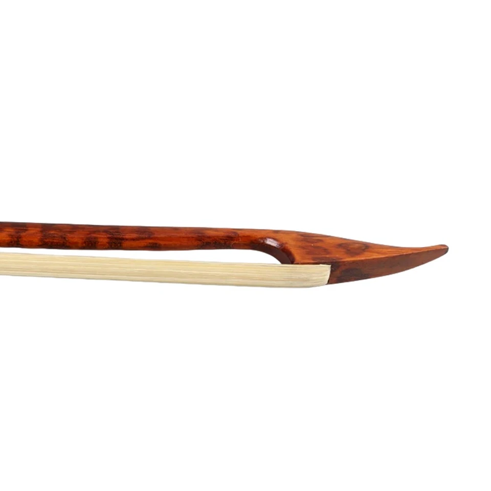 Violin Bow 4/4 Snakewood Baroque Style lightweight bow Natural Horse Hair - Image 3 of 4