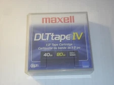 Maxell DLT Tape IV 1/2" Tape Cartirdge 40/80 GB
