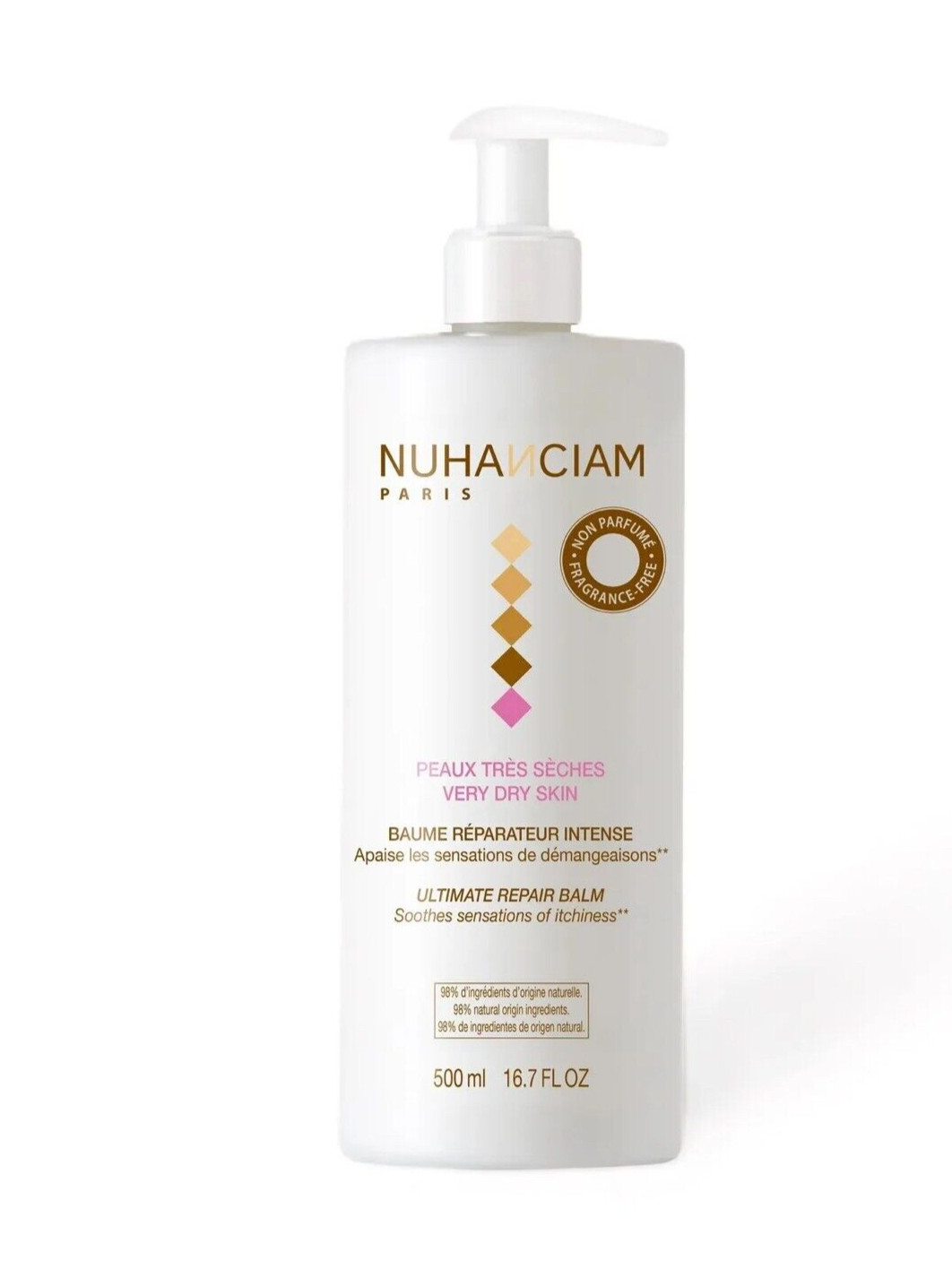 Baume Réparateur Intense Nuhanciam contre Peau Sèche et Tiraillements