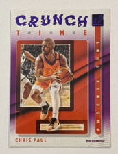 2021-22 Panini Donruss Crunch Time Press Proof Purple #20 Chris Paul Phoenix
