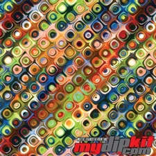 Hydrographic Film Hydro Dipping Water Transfer Print Film DD-514 Retro