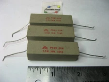 IRC PW20 Ceramic Cement 4.5 Ohm 10% 20W Resistor High Power 4R5 Used Pulls Qty 3