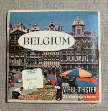 View-Master BELGIUM B188 - 3 Reel Set Booklet