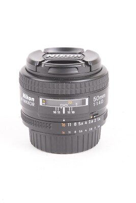 Nikon NIKKOR 50mm f/1.4D AF Lens #Z-97683 | eBay