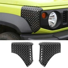 Carbon ABS Front Wrap Angle Protection Corner Armor Cover for Suzuki Jimny 2019+