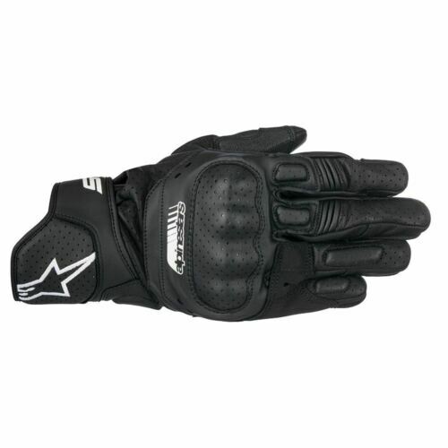 Prime Leather Full-Finger Motorcycle Gloves 9004 – Multi-Colored Crunch Leather For Summer/Winter Riding