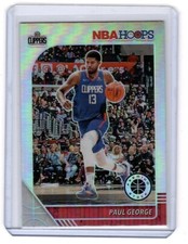 2019-20 Hoops Premium Stock SILVER PRIZM Paul George