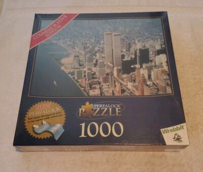 Wrebbit Above New York City Twin Towers Commemorative Edition Puzzle ...