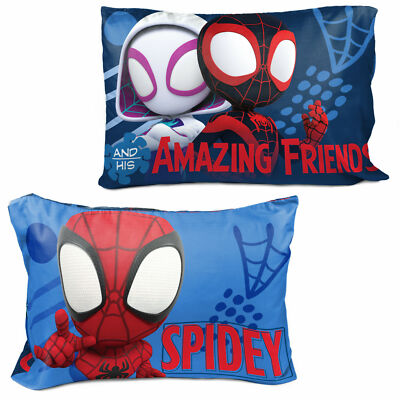 Marvel Spidey & His Amazing Friends Team Spidey 1 Pack Pillowcase Multi-Color