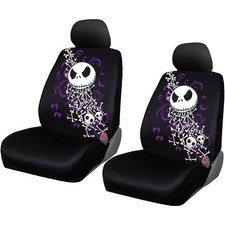New Disney Nbc Bones Front Low Back Seat Covers - Pair
