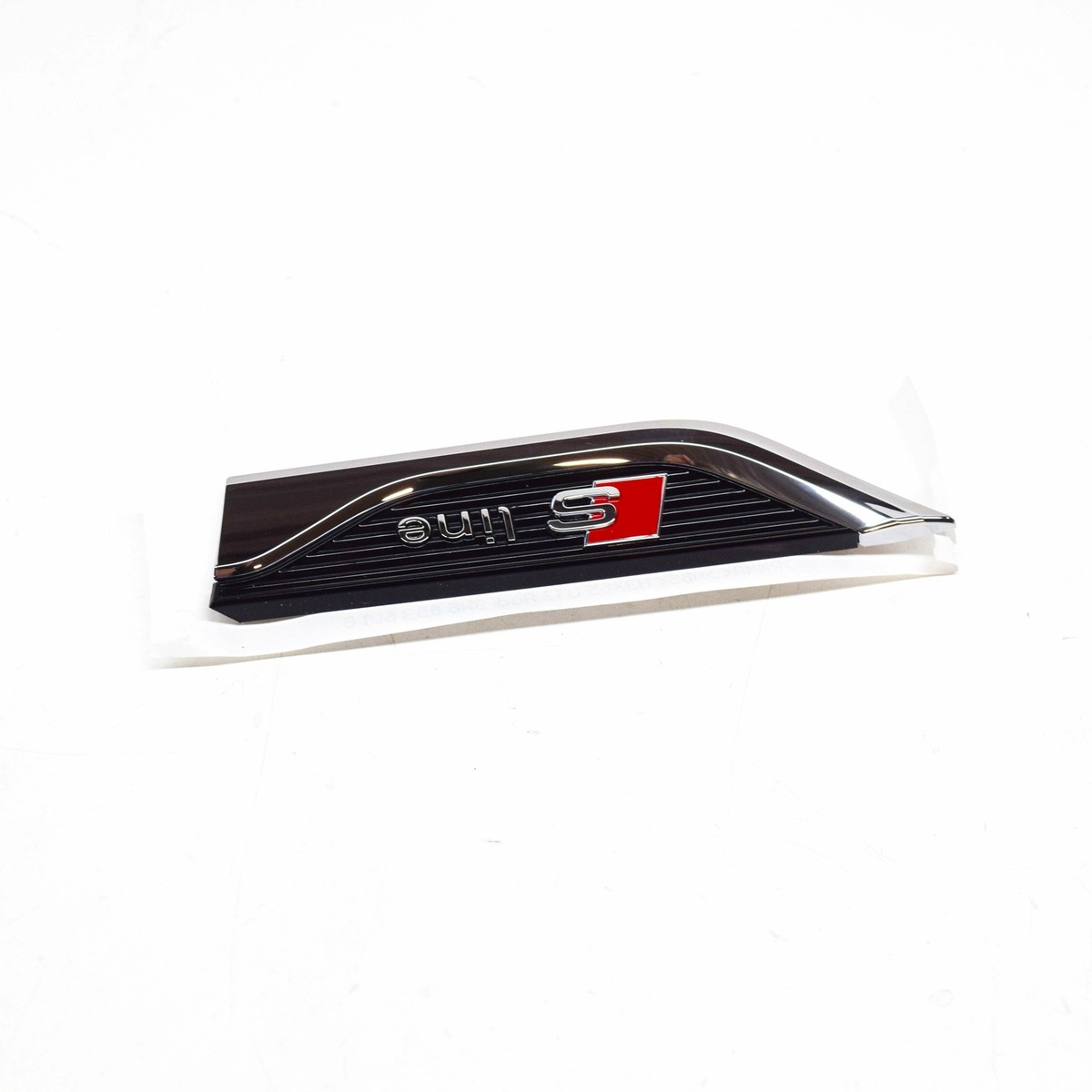 NEW AUDI A5 CABRIO 8W6 S-LINE FRONT LEFT WING BADGE LOGO