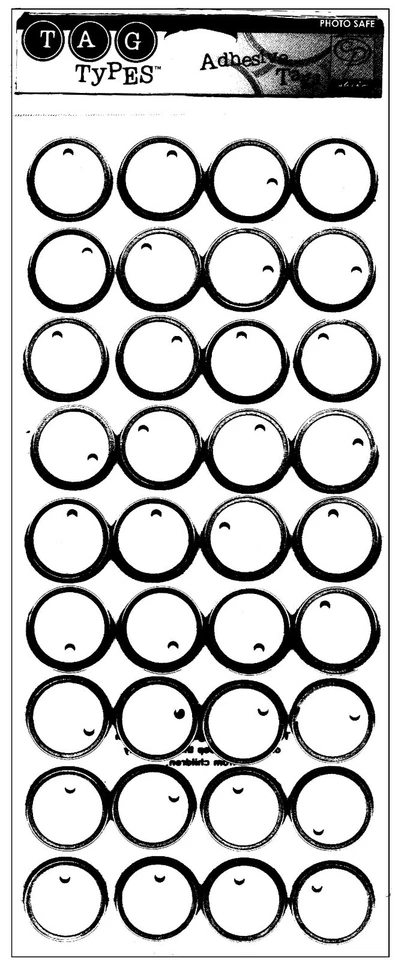 Lot of 10 Tags & Label scrapbook stickers - Paper House, Colorbok, Recollections - Image 2 of 4