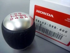 JDM HONDA GENUINE Civic Si 6speed Aluminum Shift Knob 54102-SVB-A00 NIB 2006-11